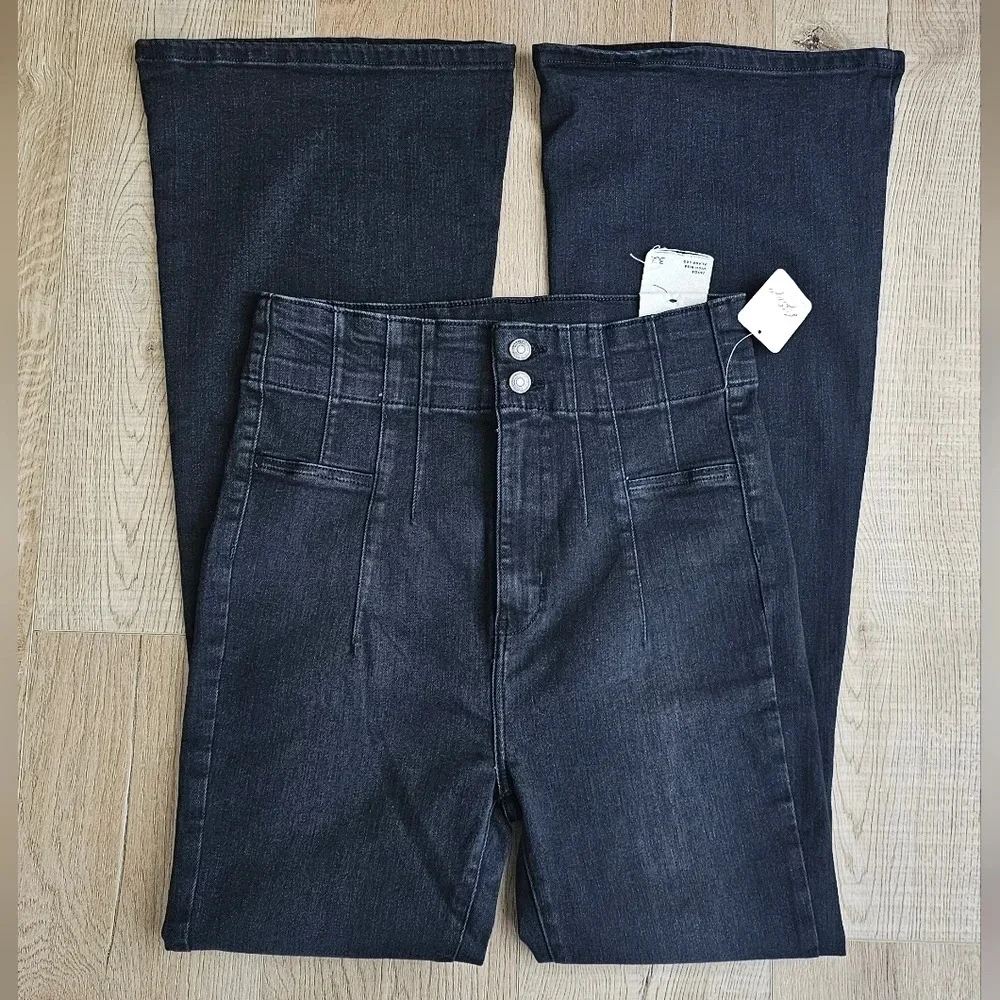 NWT Free People Jayde Flare Jeans - Picture 9 of 11